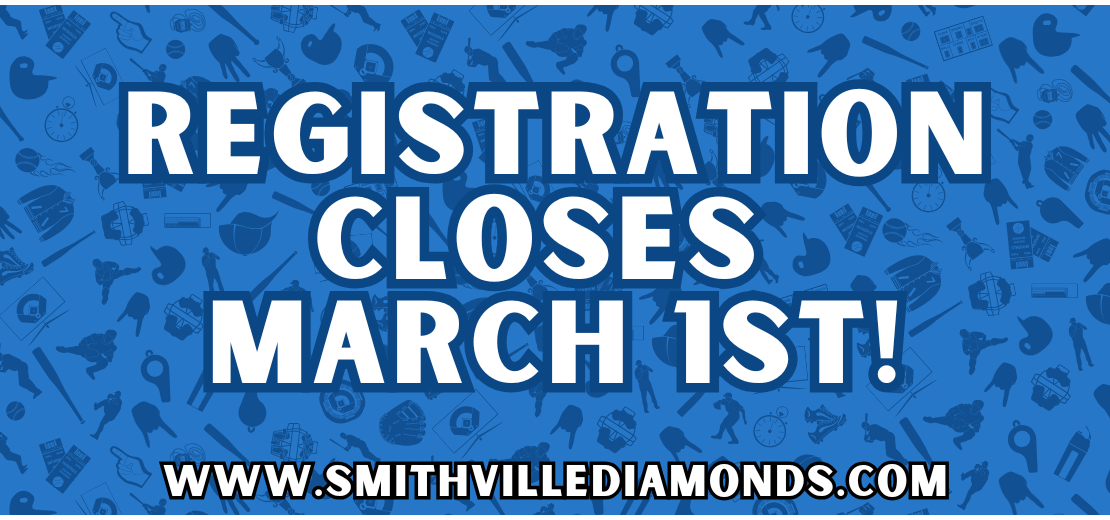 Registration Closes March 1st